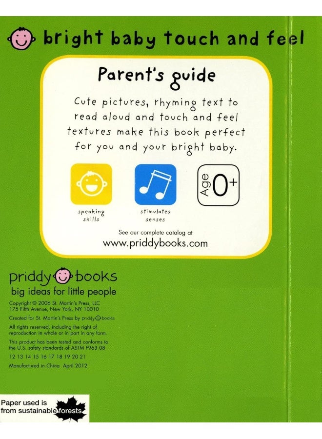 Bright Baby Touch & Feel Baby Animals (Bright Baby Touch And Feel) Roger Priddy  - Image 2