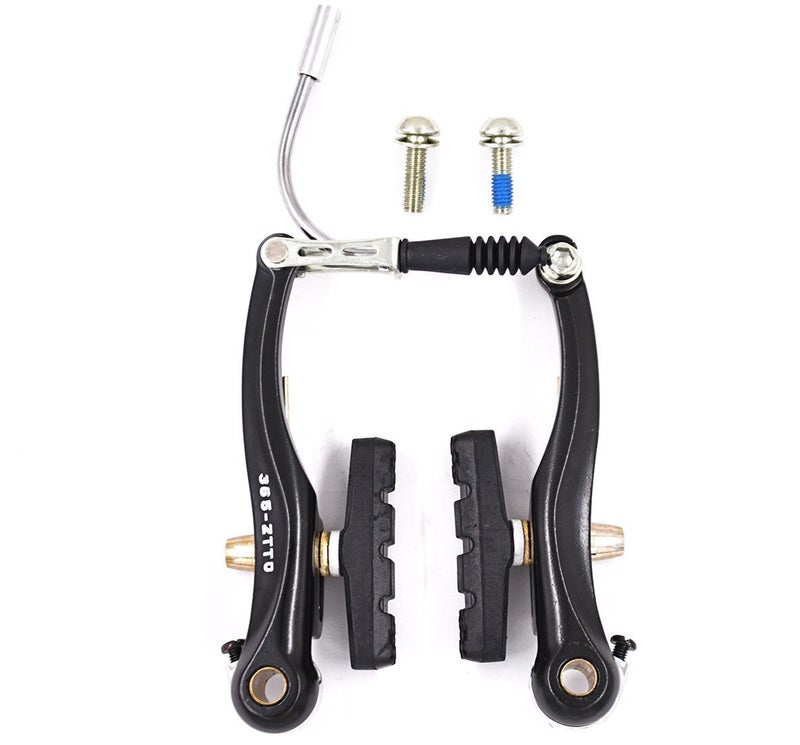 Cysky Mountain Bike V-Brakes Set Replacement For Most Bicycle, Road Bike, Mtb, Include 2 Pieces Aluminum Alloy V Brake Front Rear Pair - Image 2