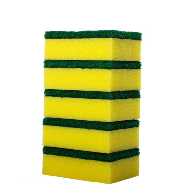 20Pcs Dishwashing Sponges With Non Slip Base Size 9X6X3CM Kitchen Cleaning Blocks - Image 2