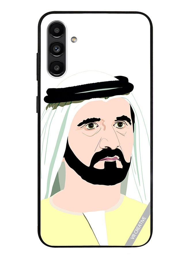 VR CREATIVE Protective Case Cover For Samsung Galaxy A13 5G Sheikh Mohammed Bin Rashid Al Maktoum Design Multicolour - Image 1
