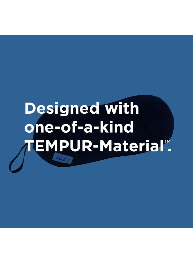 Tempur-Pedic TempurPedic AllPurpose Memory Foam Travel Pillow PeanutShaped Lumbar Pillow for Neck and Back Pressure Relief Navy - Image 2