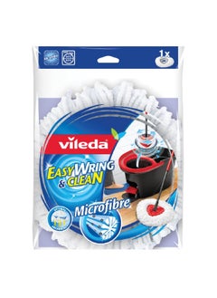 Vileda Super Soft Superior Absorbency All Purpose Microfibre Mop Refill White 30 x 19 x 5 cm VF471  - Image 1