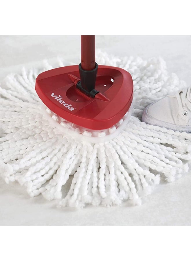 Vileda Super Soft Superior Absorbency All Purpose Microfibre Mop Refill White 30 x 19 x 5 cm VF471  - Image 2