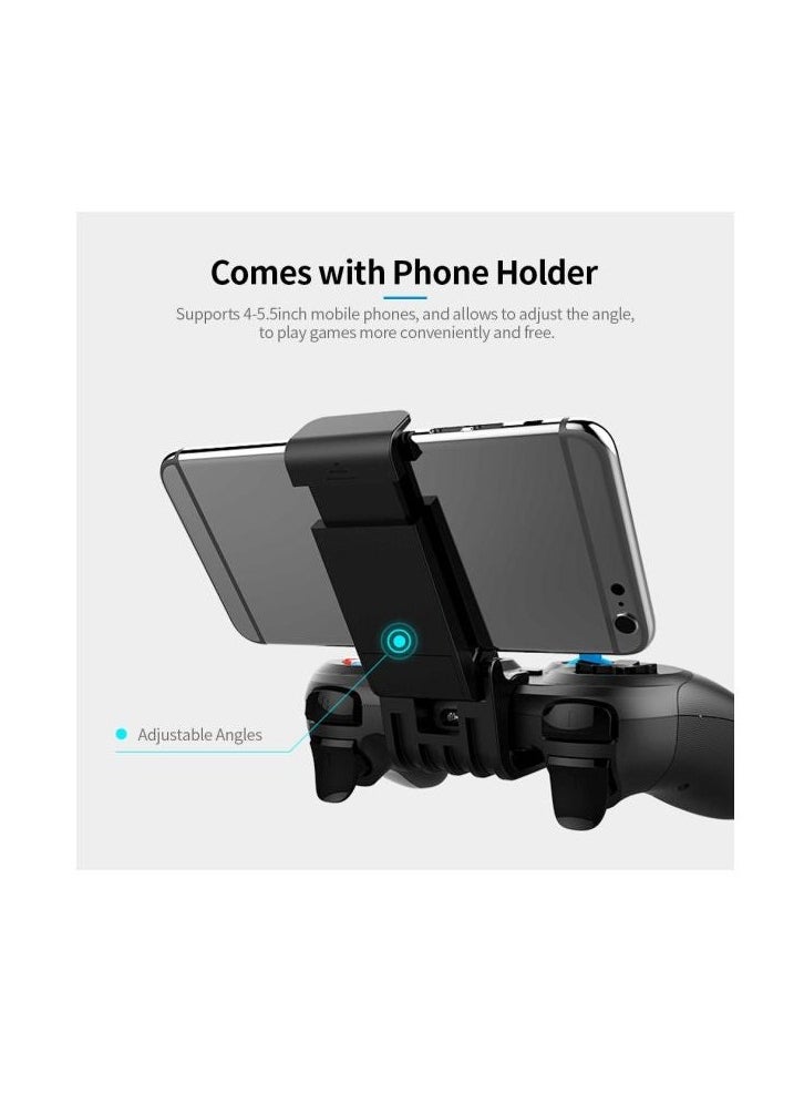 Ipega Bluetooth Gamepad With Phone Holder For Android/PC/TV Box - Wireless  - Image 4