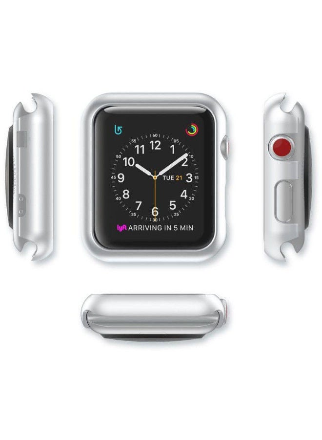 نيبمينينت غطاء حماية لهاتف أبل سيريز 2/3 مقاس 38 مم شفاف - Image 2