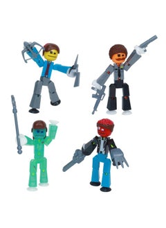 Stikbot Zombie Hunters Pack, Set Of 4 Printed Stikbots Collectable Figures, Includes 4 Stikbots And Accessories, Stop Motion Toy For Kids Ages 4 And Up - pzsku/Z6556B03424ED4782BC64Z/45/_/1734348087/f01b1d80-8ece-4570-b594-61772ceacbbc