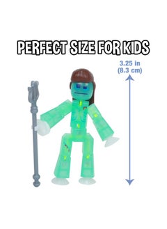 Stikbot Zombie Hunters Pack, Set Of 4 Printed Stikbots Collectable Figures, Includes 4 Stikbots And Accessories, Stop Motion Toy For Kids Ages 4 And Up - pzsku/Z6556B03424ED4782BC64Z/45/_/1734348280/8ce3069b-379f-4a5d-ae33-f3df426a3e79