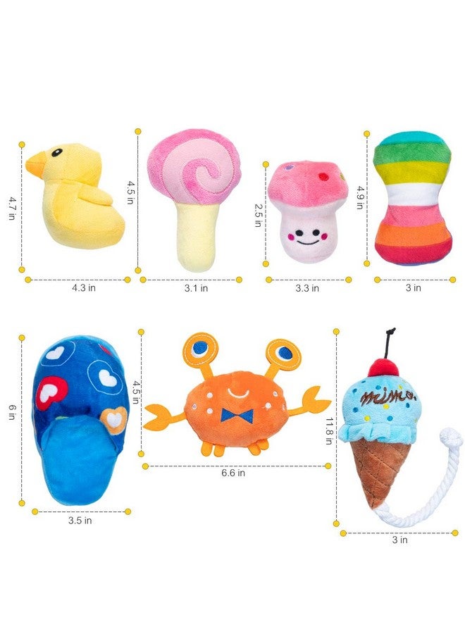 Dono Squeaky Plush Dog Toys-Pet For Puppy Cute Toys Small Stuffed Puppy Chew Interactive Doggie Toys 13 Pack Tooth Grinding & Training Pet Toy Supplies For Medium To Small Dogs - Image 5