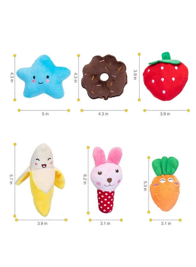 Dono Squeaky Plush Dog Toys-Pet For Puppy Cute Toys Small Stuffed Puppy Chew Interactive Doggie Toys 13 Pack Tooth Grinding & Training Pet Toy Supplies For Medium To Small Dogs - Image 4