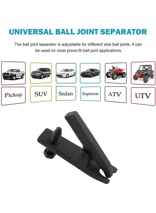 Universal Ball Joint Separator ?Adjusts from 1-1/2"to 1-7/8", Remover Tool Compatible with Separating Arms, Tie Rods, and Ball Joints on Cars, Trucks, ATVs - Image 4
