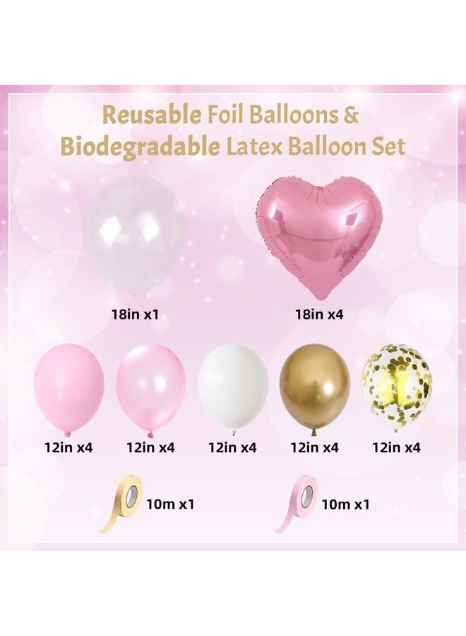 Froova Pink Gold Balloon Set - Image 3