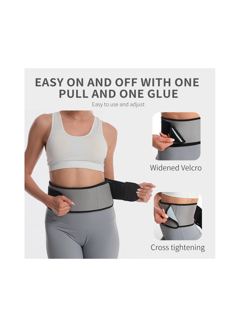 سيوسي حزام مفصل العجز الحرقفي للنساء والرجال، دعامة لدعم أسفل الظهر لآلام عرق النسا والحوض وتخفيف آلام أسفل الظهر ورعاية ما بعد الولادة، حزام دعم الحوض مع ضغط إضافي وتخفيف آلام الورك - Image 5