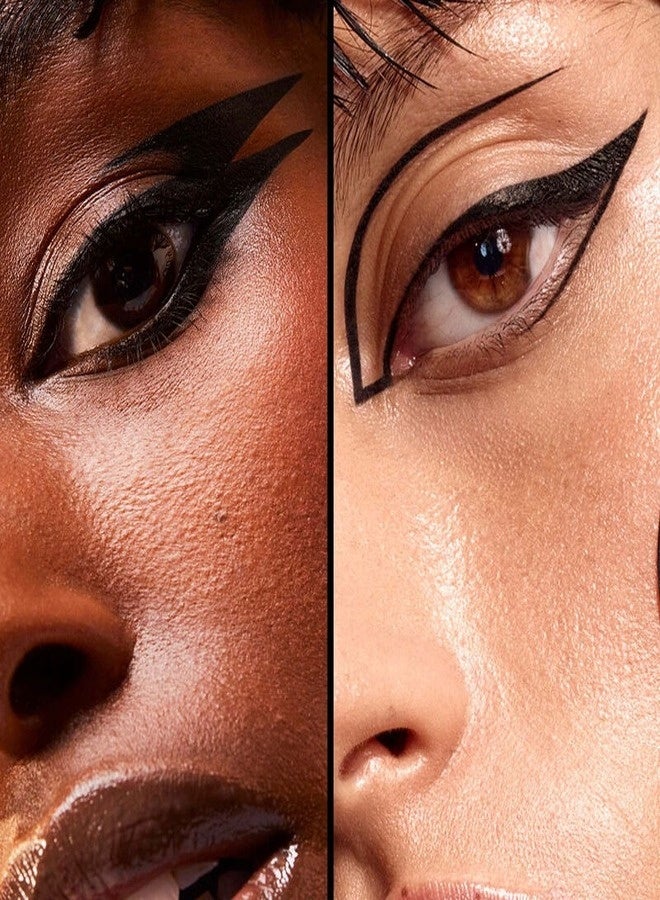 MAKE UP FOR EVER Aqua Resist Color Ink Eyeliner 2ml – Shade 01 Matte Charcoal (Matte Black) – Waterproof, Smudge-Proof, 24HR Longwear Liquid Eyeliner - Image 3