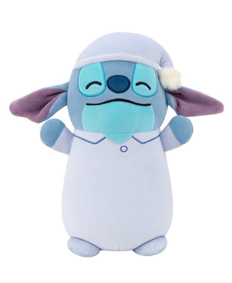 Squishmallows دميّة ديزني ستيتش بيجاما هاج ميس - 25 سم ناعمة ولطيفة - Image 1