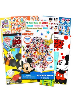 Classic Disney Disney Mickey Mouse Stickers Ultimate Set ~ Mickey Sticker Bundle With Over 800 Stickers Featuring Mickey And Minnie Mickey Mouse Party Supplies  - Image 1