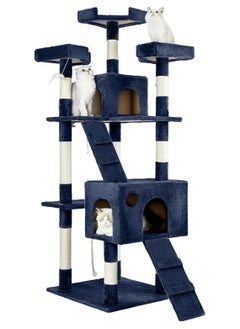 Piccasio Cat Tree House, Cat Climbing Condo with Sisal Scratching Post Multi-Level 170cm Height- Cats Acitivity Center, Hammock, Ladder, Cat Tower, and Resting Platforms for Indoor Cats  - Image 2