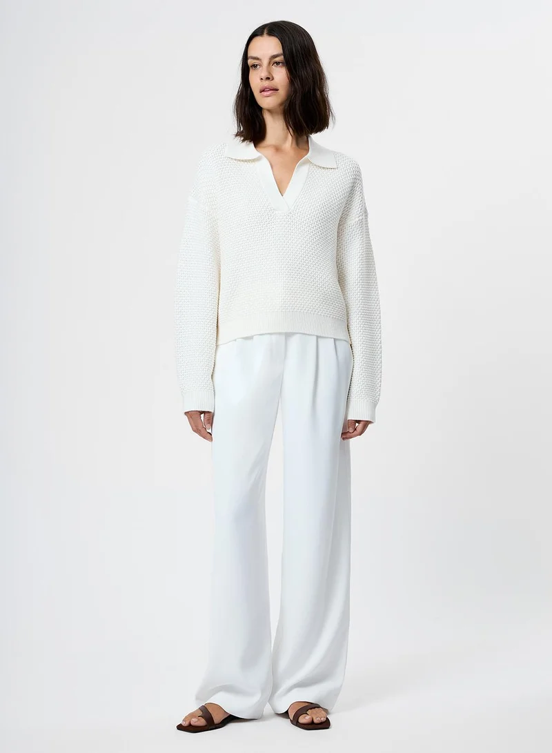 فرنش كونكشن Remy Cotton Blend Pullover