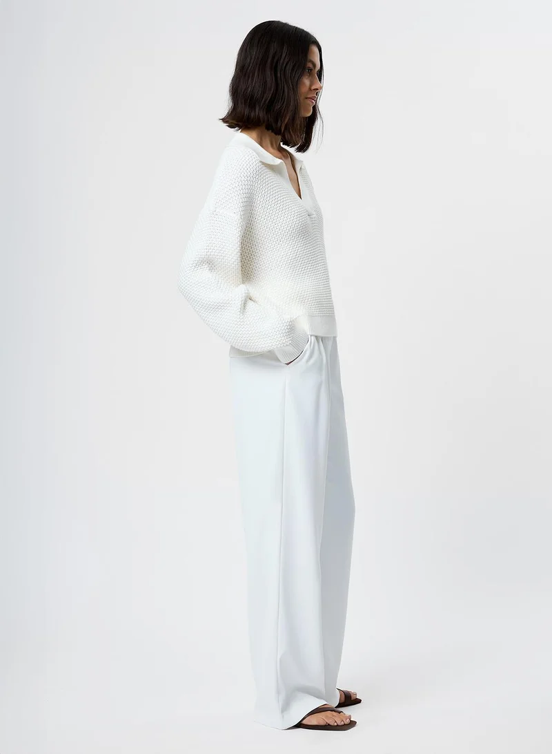 فرنش كونكشن Remy Cotton Blend Pullover