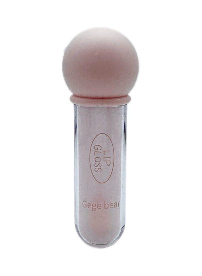 Gege bear Jelly Lip Gloss Crystal Jelly Lips A pout Lip Care High Shine Finish Nourishing 01 Jasmine Milk Peach - Image 1
