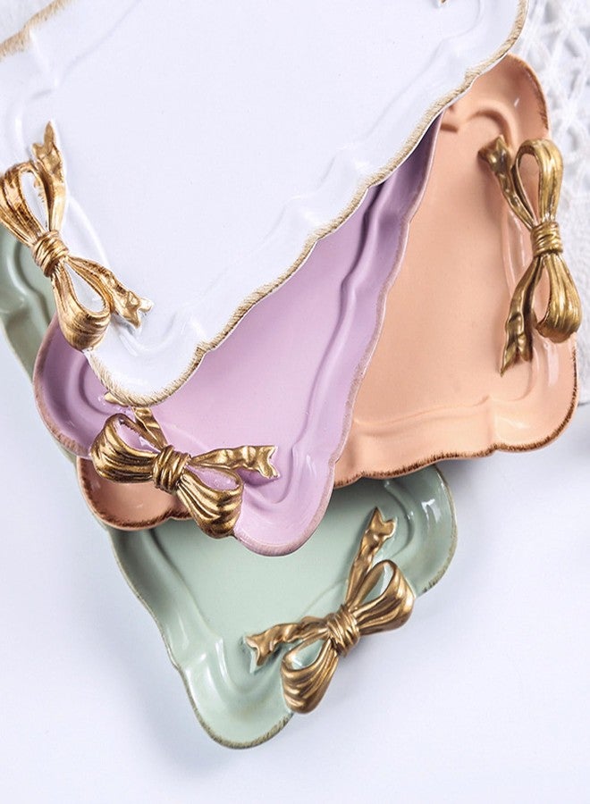 Wehous Tray Molds, Bow Silicone Tray Resin Mold, Container Storage Silicone Molds for Epoxy Resin, Display Rectangle Jewelry Plate Candle Holder Soap Dish Serving Board Mold Casting Craft Kit - Image 5