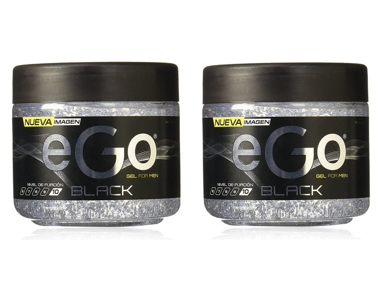 جل شعر للرجال eGo أسود 450 مل عطر ذكوري قوي جداً عبوة من 2