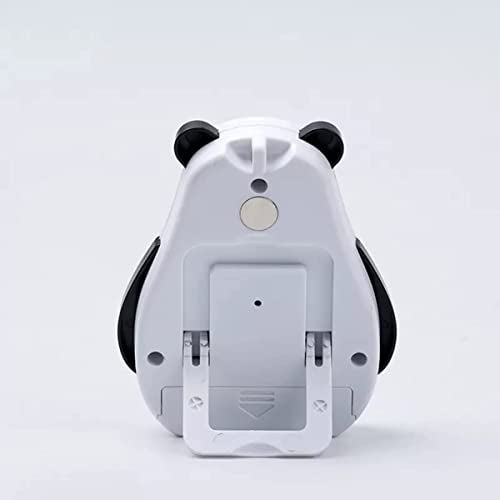 PLENARO Cute Cartoon Digital Electronic Kitchen Timer & Stopwatch with LCD Display and Retractable Stand, Timing Alarm Clock for Cooking | Baking | Kids Study Yoga Shower Bathroom (White) - Image 3