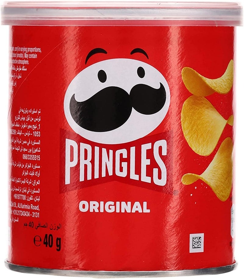 Pringles Original Flavour Potato Chips - Pack of 12 - Image 1