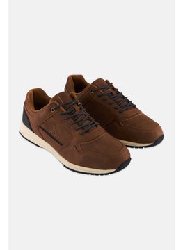 RBX Men Lace Up Outdoor Shoes, Brown Combo  - Image 1