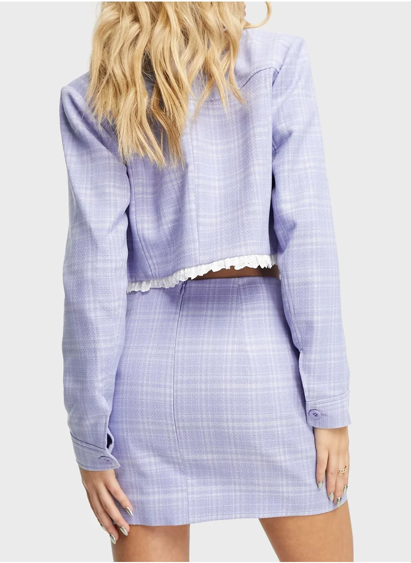 Miss Selfridge High Waist Skirt