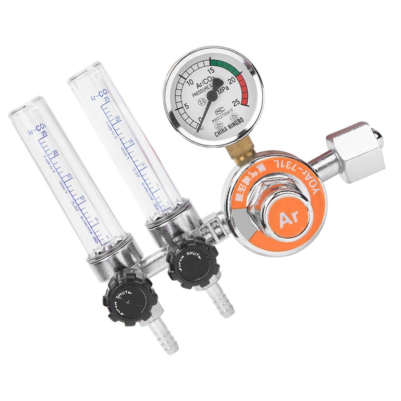 Argon Flow Meter Welding Pressure Regulator G5 8in Female Thread 0 25MPa Gauge - Image 5