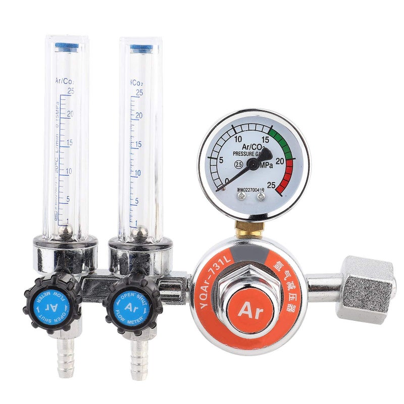 Argon Flow Meter Welding Pressure Regulator G5 8in Female Thread 0 25MPa Gauge - Image 2