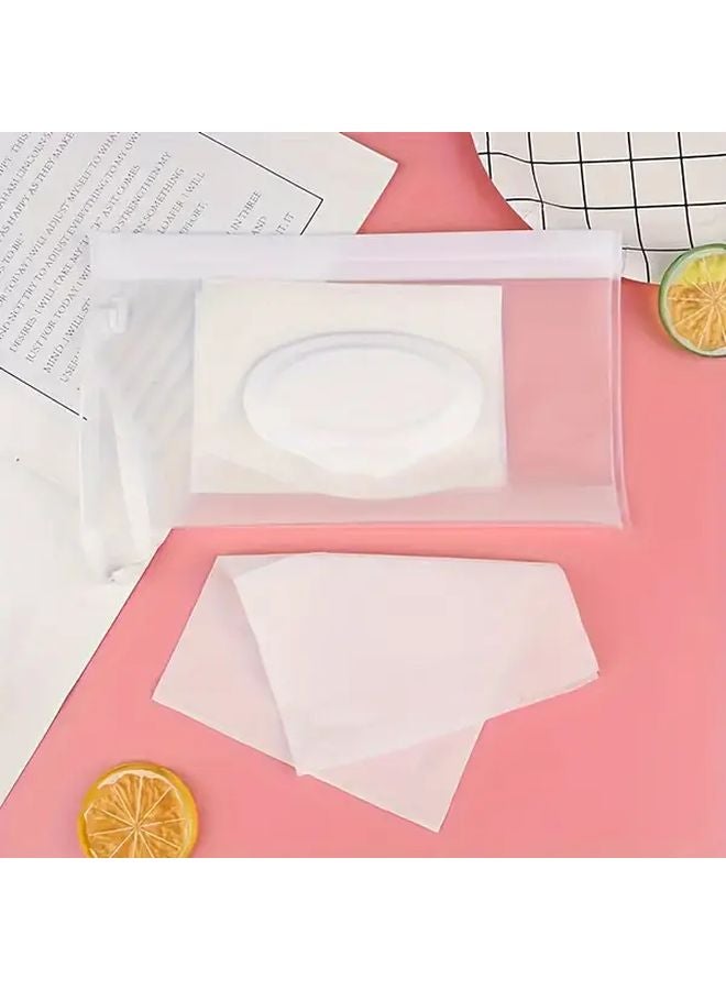 2pcs Reusable Portable Tissue Holder Wet Wipes Storage Bag Travel Dispenser - Image 5