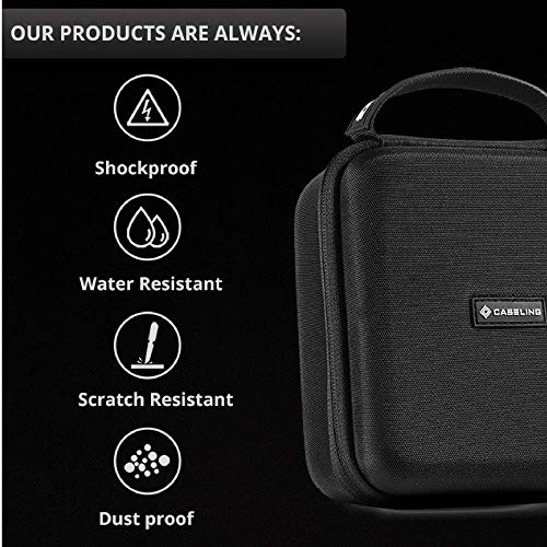 Caseling Hard Case- 6.5" Multi-Purpose Electronics Case for Travel- fits Autel AutoLink AL329 / AL319 Car Code Reader Scan Tool - EVA Protection Hard Shell Holder for Storage and Travel - Image 4