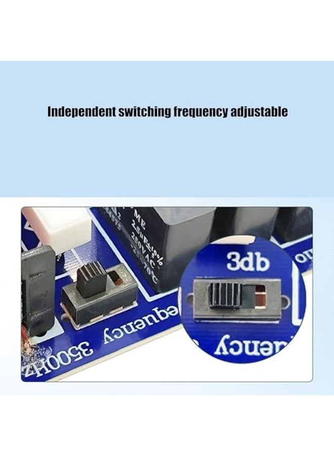 400W مقسم تردد متقاطع ثنائي الاتجاه لتصفية الترددات العالية والمنخفضة لمكبرات صوت هيفي - Image 5