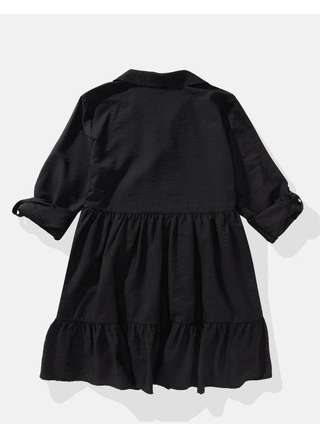 American Eagle AE Mini Shirt Dress  - Image 4