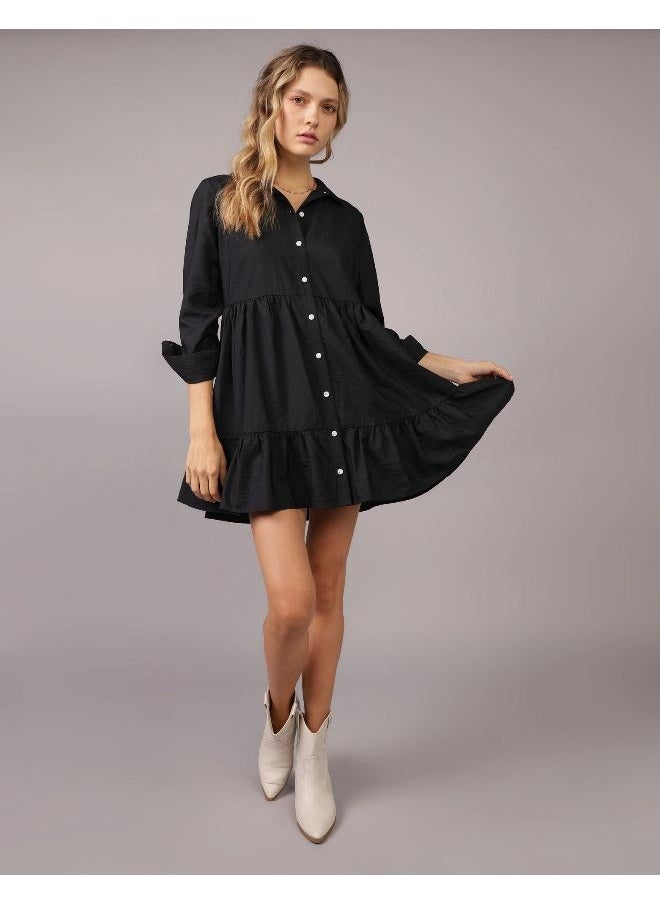 American Eagle AE Mini Shirt Dress  - Image 1