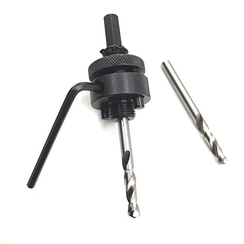 JIECHENG Bi-Metal Hole Saw Arbor Mandrel 3/8" Hex Shank with High Grade Pilot Drill bit - Image 2