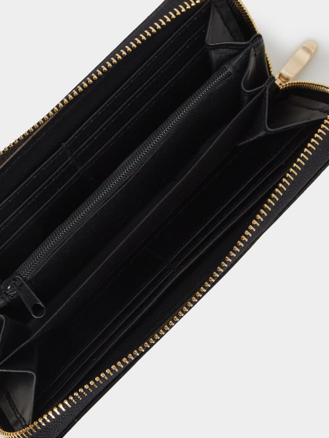 Styli Styli Croc-Textured Zip-Around Wallet  - Image 4
