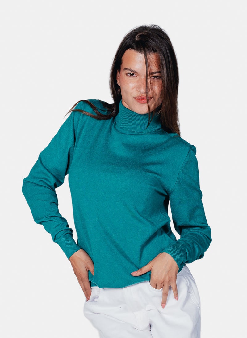 Carina High-Neck Pullover - Image 2