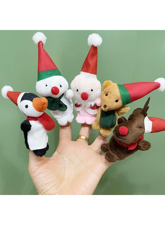 Bluejw New Christmas Plush Toy Mini Animal Finger Doll Factory Direct Recruitment Cross-border Distribution - Image 2
