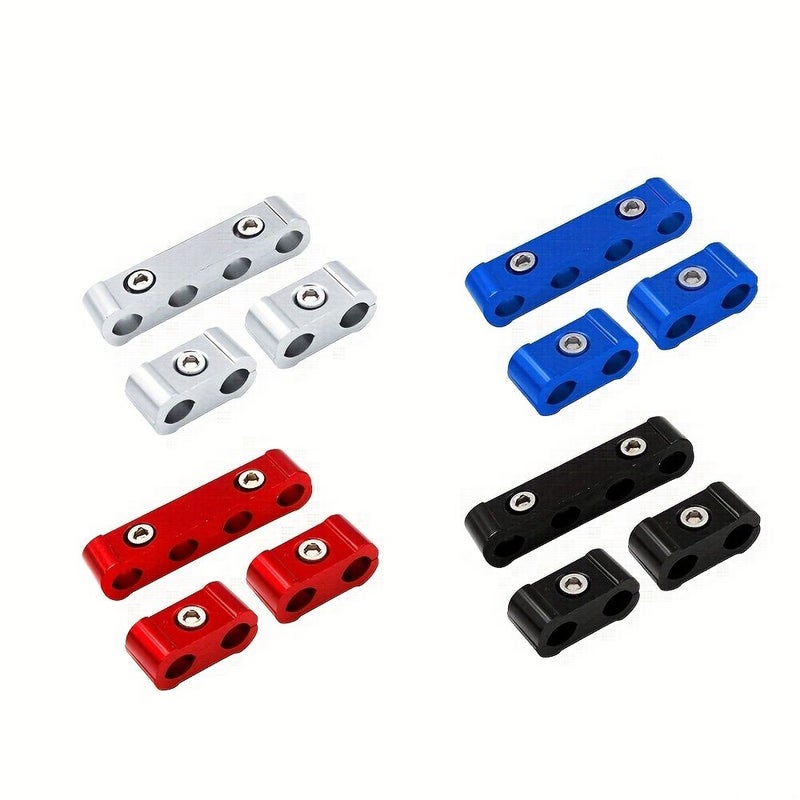Black Spark Plug Wire Separators Set With Fixing Clip And Hex Wrench For 8mm 9mm 10mm Wires - Image 3