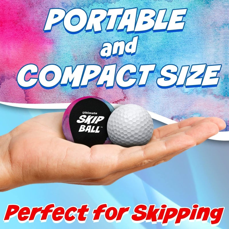 Activ Life Summer Gifts For Kids [Water Skip Balls] Beach Games For Adults And Family Boys Girls Ages 7 8-10 11 12 Year Old Teen Gifts Swimming Pool Swim Toys Fun Sand Mom Dad Birthday Presents - Image 3