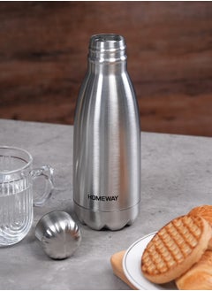 Homeway Premium Stainless Steel Water Bottle – 1000 Ml, Perfect For Hydration  - Image 4