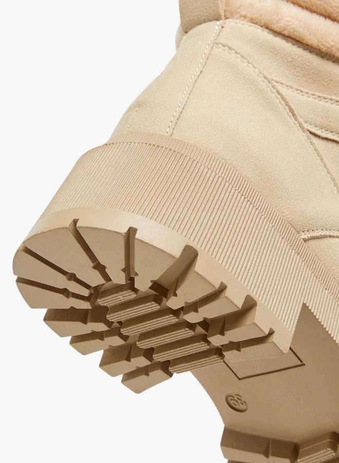 فلورا بيلا من شو إكسبرس أحذية الكاحل جلدية برباط مع شريط سحب