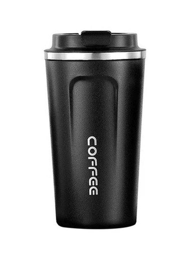 Coffee Stainless Steel Vacuum Thermos Mug Black