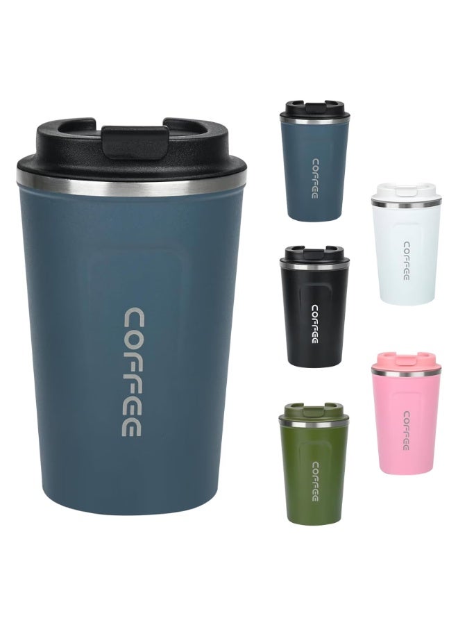 Coffee Stainless Steel Vacuum Thermos Mug Random Color - Image 1
