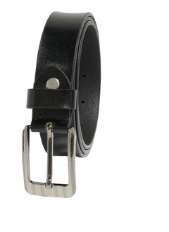 LAVERI LEATHER GENUINE LEATHER 30 MM FROMAL BELT FOR UNISEX IN BLACK  - Image 4