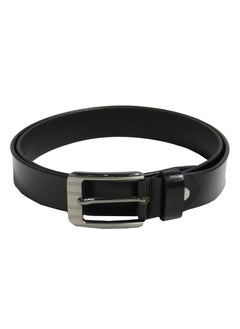 LAVERI LEATHER GENUINE LEATHER 30 MM FROMAL BELT FOR UNISEX IN BLACK  - Image 3