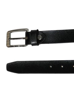 LAVERI LEATHER GENUINE LEATHER 30 MM FROMAL BELT FOR UNISEX IN BLACK  - Image 5