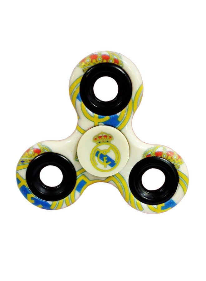 Premsons Premsons® Hand Spinner Desk Toy - High Speed Smooth Finger Spin Sensory Fidget Stress Relief Game Play for Kids & Adults - Birthday Party Gift - Combo - Football- FC + Metal Gold Dual - Image 2